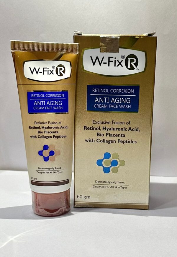 W-FIX R CREAM FACEWASH  60GM